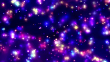 color stars fireworks twinkle 4k