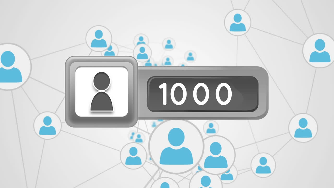 aumento del número de seguidores en las redes sociales