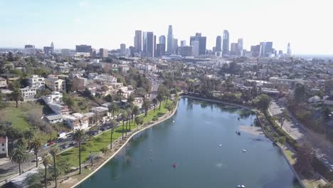 Echo-Park-Lago-Los-Angeles-Aire