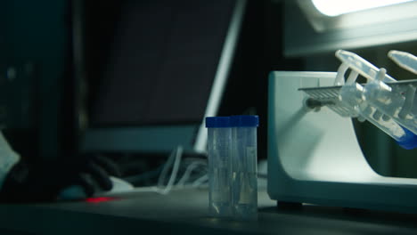 Laboratory Research with Equipment and Samples