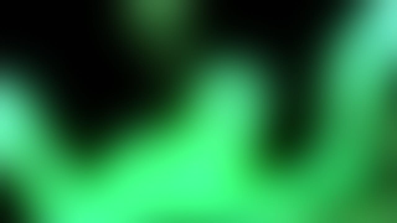 Abstract Green and Black Blurry Gradient Background