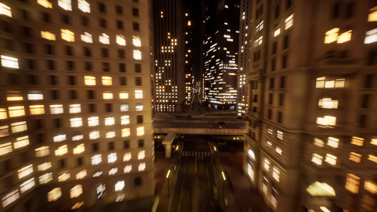 도시 현대 도시 의 아름다운 공중 드론 하이퍼  ⁇ 스 전망