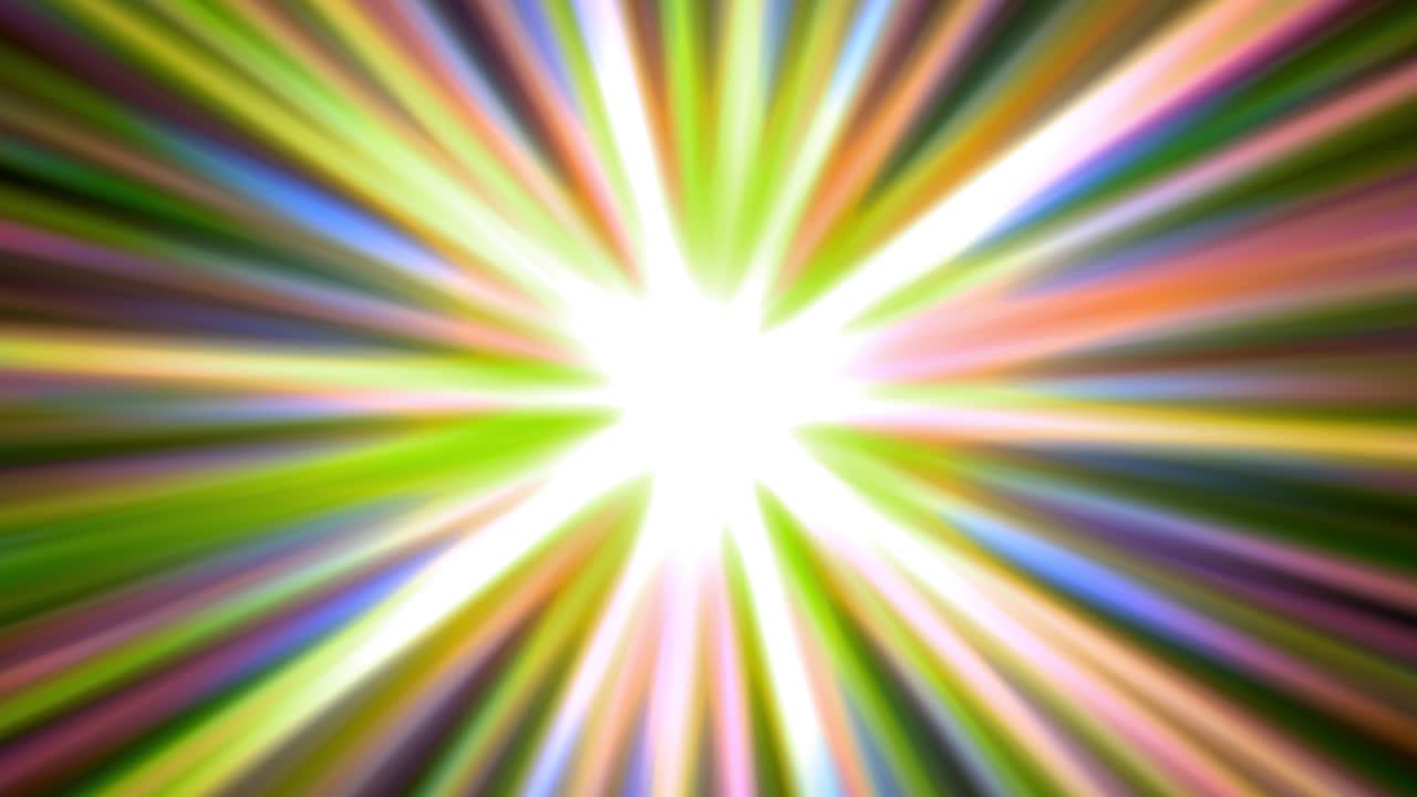 rayo de luz del sol bucle gráfico vj