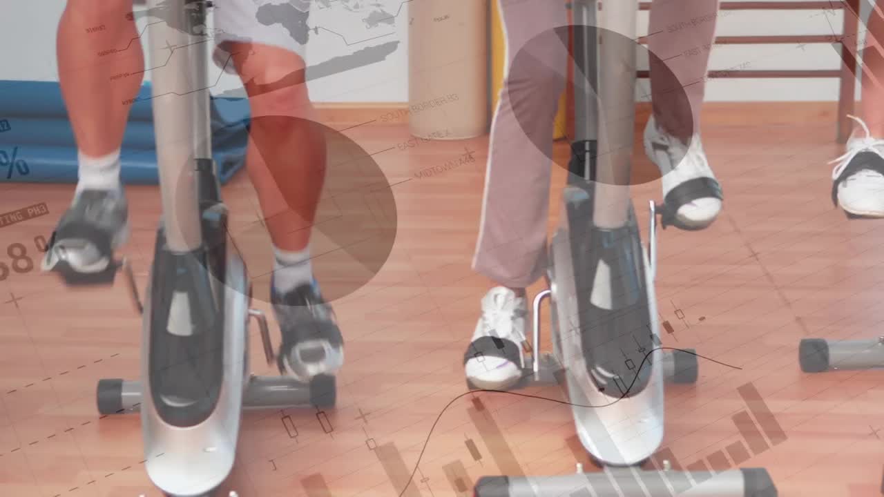 건강한 남성과 여성의 운동에 대한 통계의 활성화