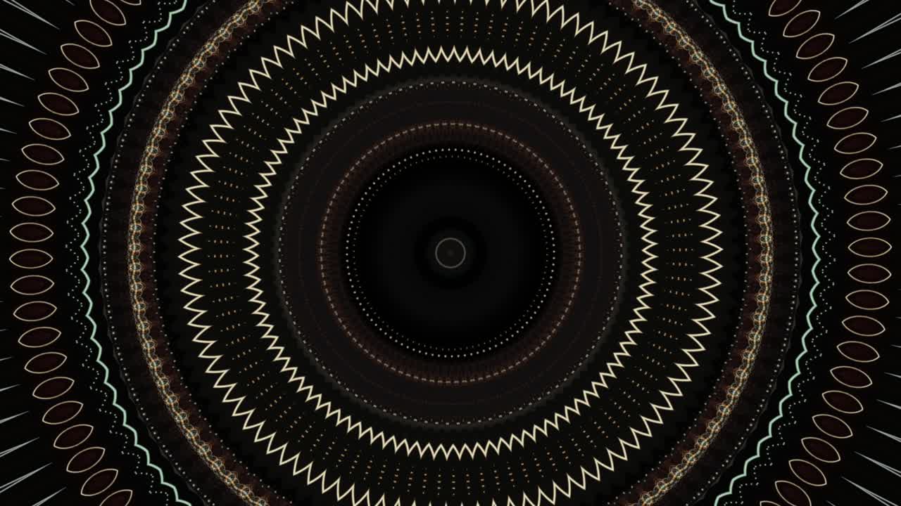 patrón de mandala abstracto
