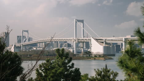 레인보우 브릿지 오다이바 타임랩스