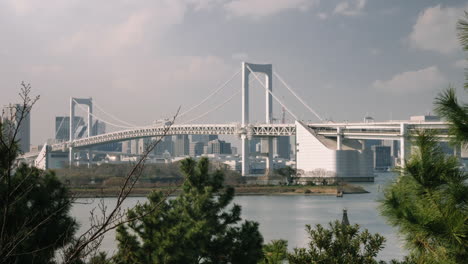 rainbow bridge odaiba timelapse