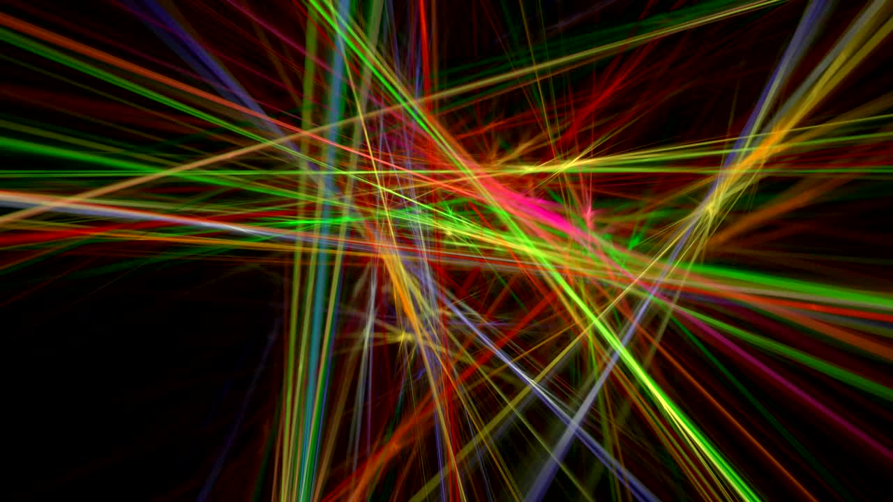 Colorful lines abstract loop motion background