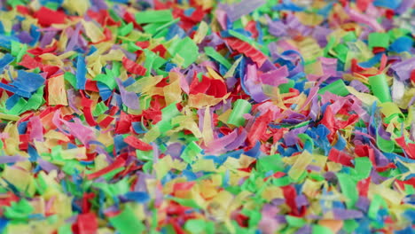 recycled plastic shreds