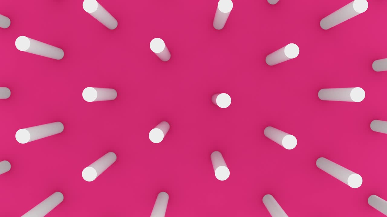 abstract 3d formas cilindros fondo animación en 4k. imágenes de lopp.