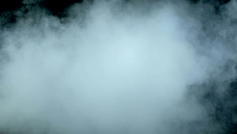 nubes de humo de hielo seco realistas