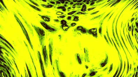 abstract green and yellow swirling pattern