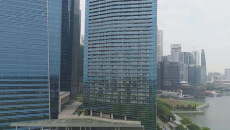 singapore cityscape with modern high-rise buildings