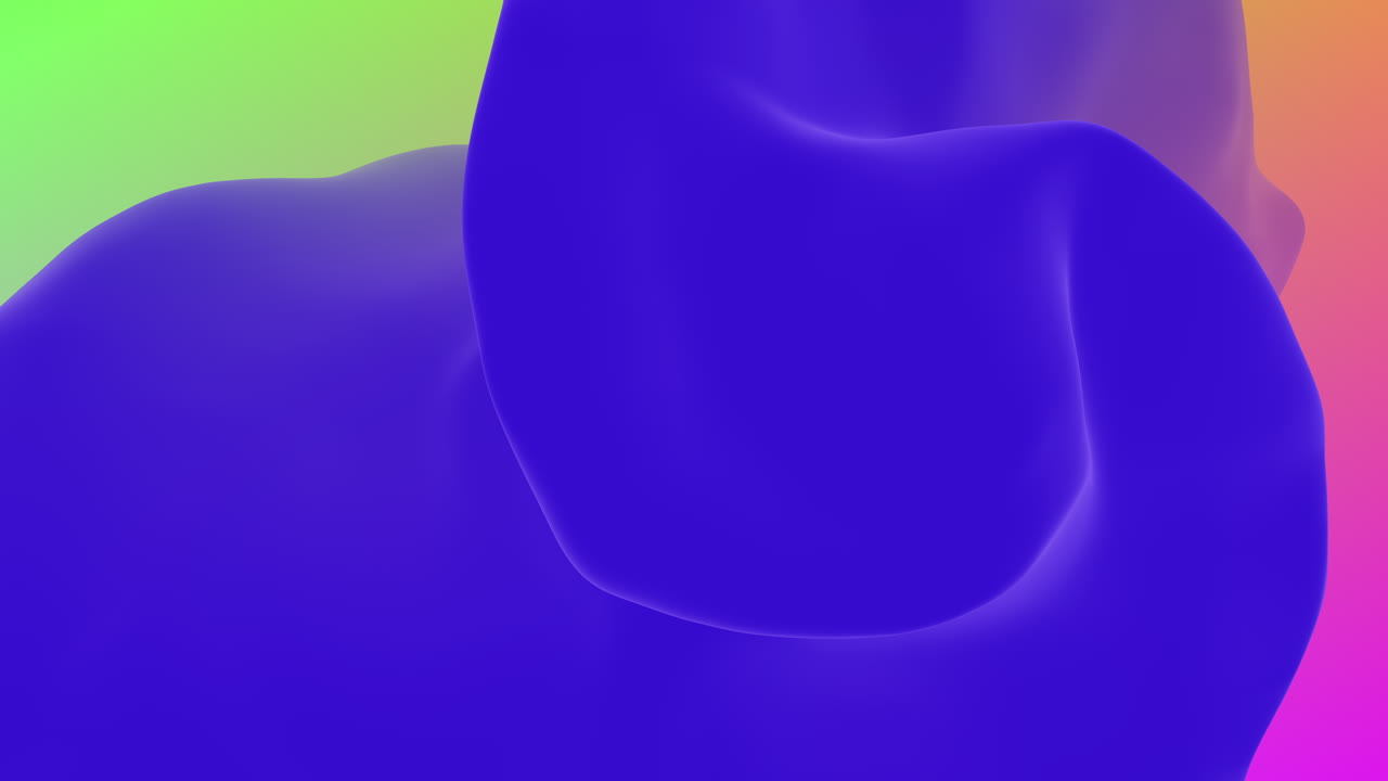 la mano vibrante en el fondo del arco iris despierta la curiosidad