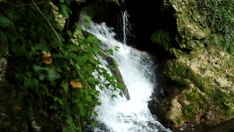 small waterfall in the forest - romania 2
