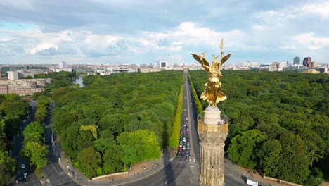 under the wing of the victory column tranquil