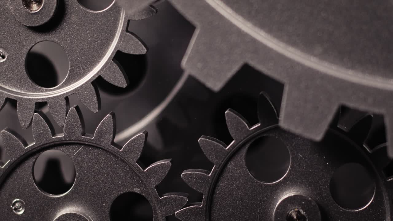 engranajes de reloj mecánicos industriales retro grunge