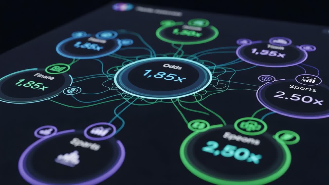 Dynamic Data Visualization of Odds: Exploring Statistical Metrics and Relationships Across Multiple Categories in a Modern Interface