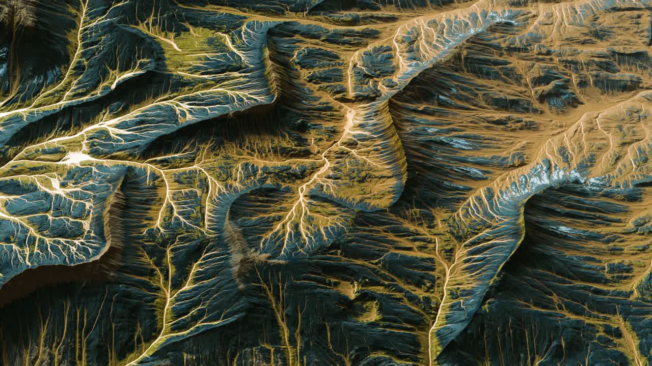 vista del paisaje del planeta alienígena