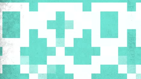 píxeles verdes degradados de movimiento en 8 bits de arquitectura 2