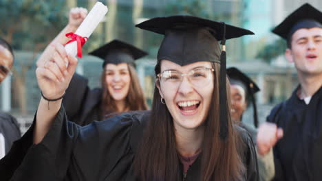 Graduación,-Certificado-O-Celebración-De-Estudiantes