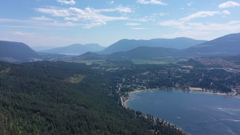 Impresionantes-Vistas:-El-Lago-Shuswap-Y-La-Cautivadora-Bahía-Ciega