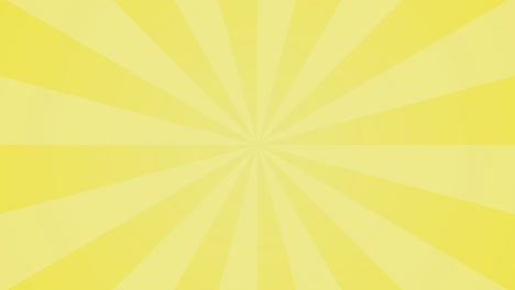 yellow sunburst background (seamless loop)