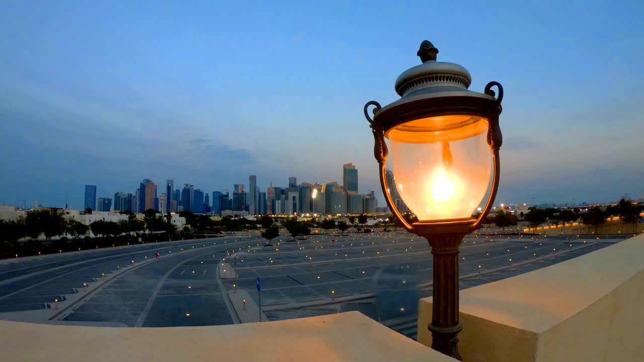 도하 모스크의 서쪽 만