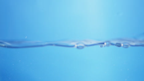 Close-up of a Water Surface with Bubbles