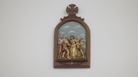 ecce homo: the tenth station of the cross