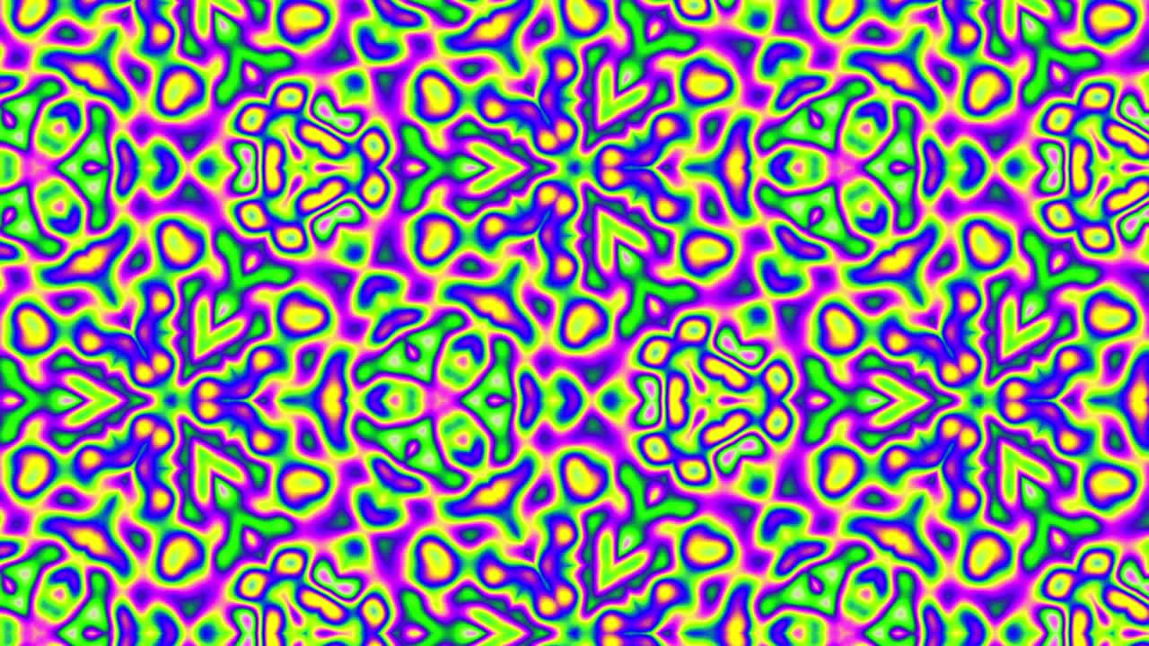 Hypnotism. Hypnosis. Kaleidoscopic looping