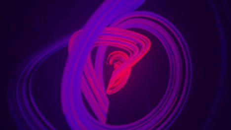 abstract color spline rotation background