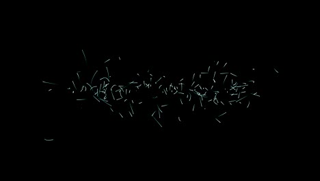 4k abstract particle background
