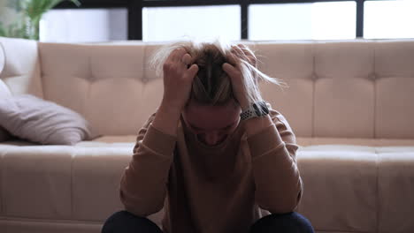 Stressed-woman-at-home