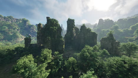 misteriosas ruinas de la jungla