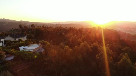 Puesta-De-Sol-En-El-Campo-De-Portugal