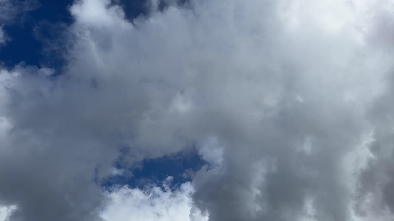 Cloudy skies over Cape Town, South Africa.