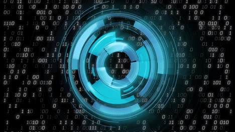 animation of scope scanning over binary coding