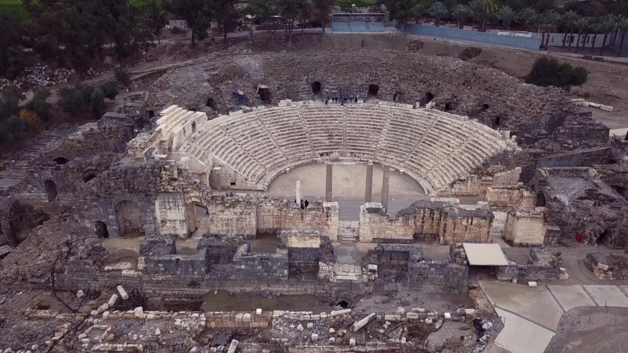 고대 스키토폴리스 (beit shean, 이스라엘)
