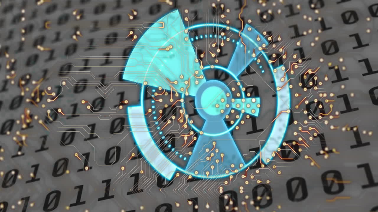 анимация сети соединений через обработку данных