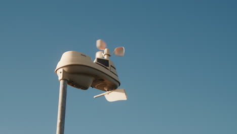 weather station sensor spinning in the wind