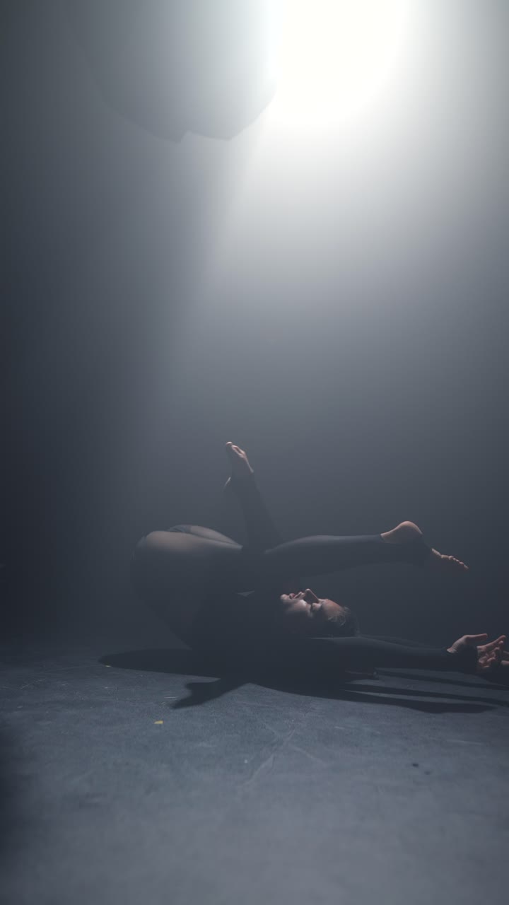 Contemporary Dancer in a Studio Setting