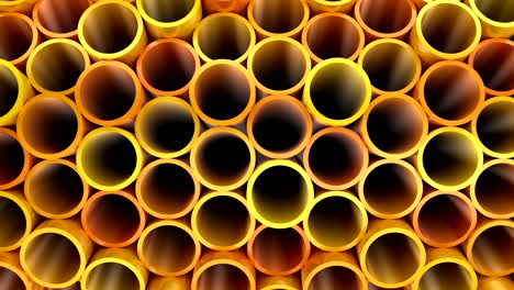 background of pipes