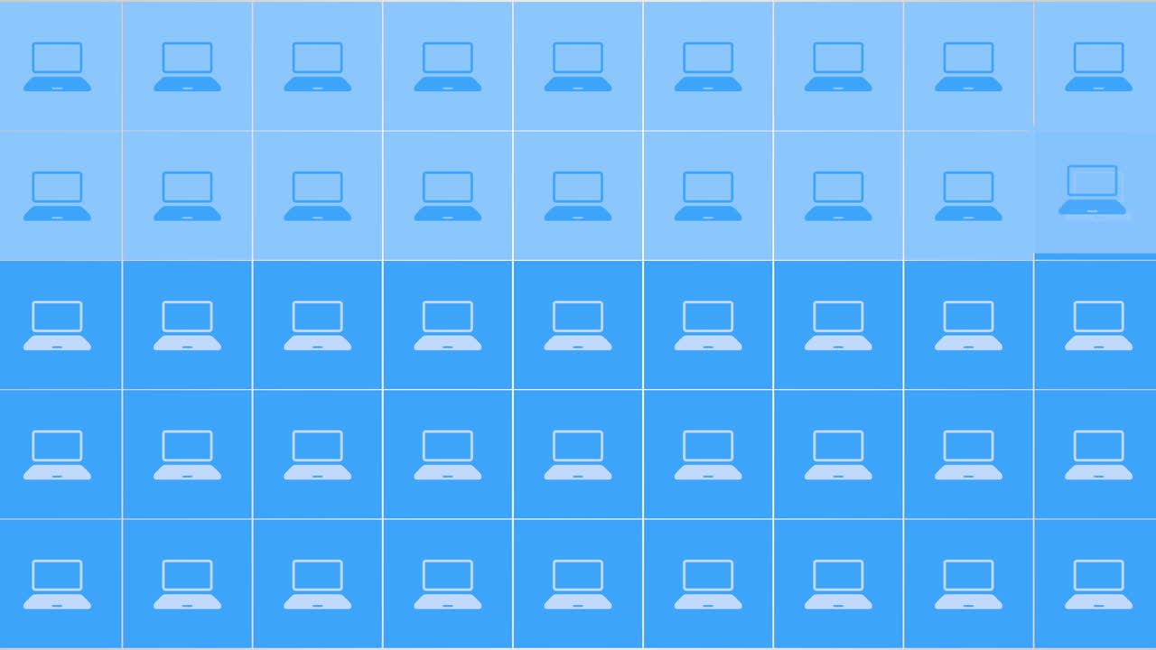 네트워크 배경에 있는 소셜 컴퓨터 아이콘