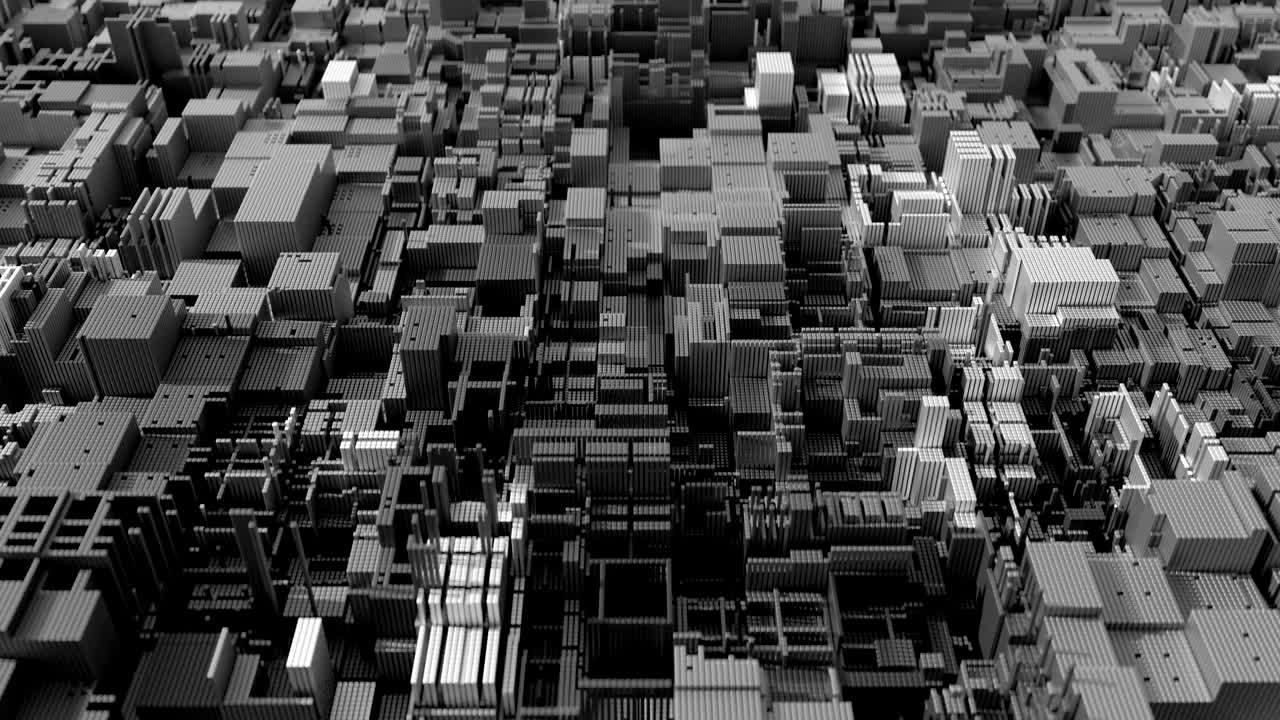 4K abstract modern CPU. Data mining, deep learning AI concept.