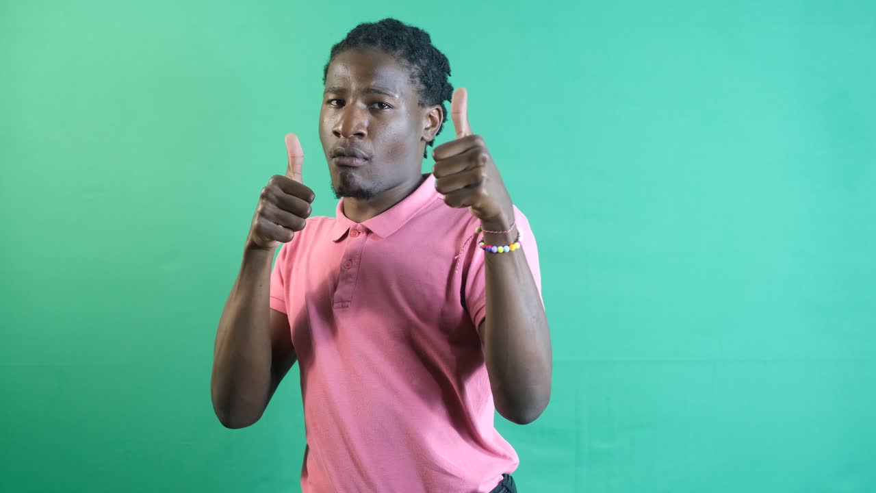 hombre negro como signo