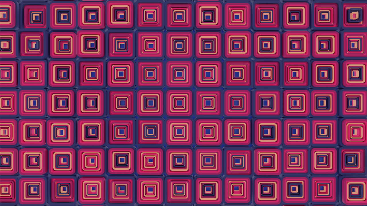 Abstract Colorful Geometric Pattern