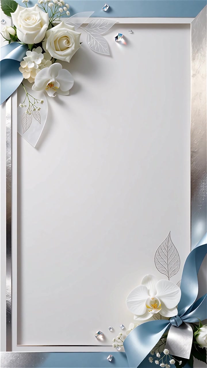 Sfondo per invito di matrimonio di lusso minimalista