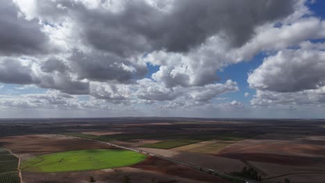 big farming fields in portugal