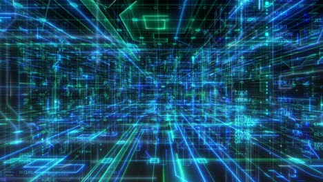 tecnología circuitos datos informáticos fondo digital